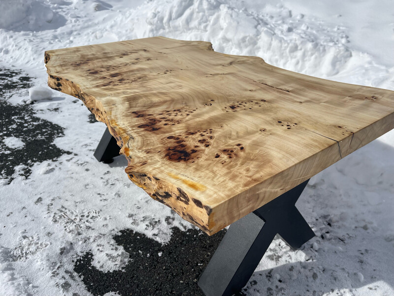 Serbian Mappa Burl Coffee Table