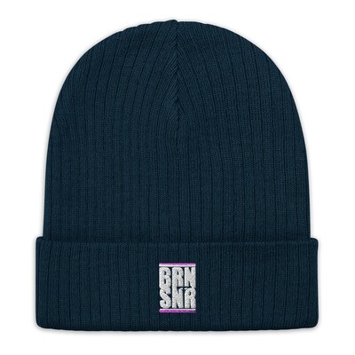 Ribbed BRN SNR Beenie