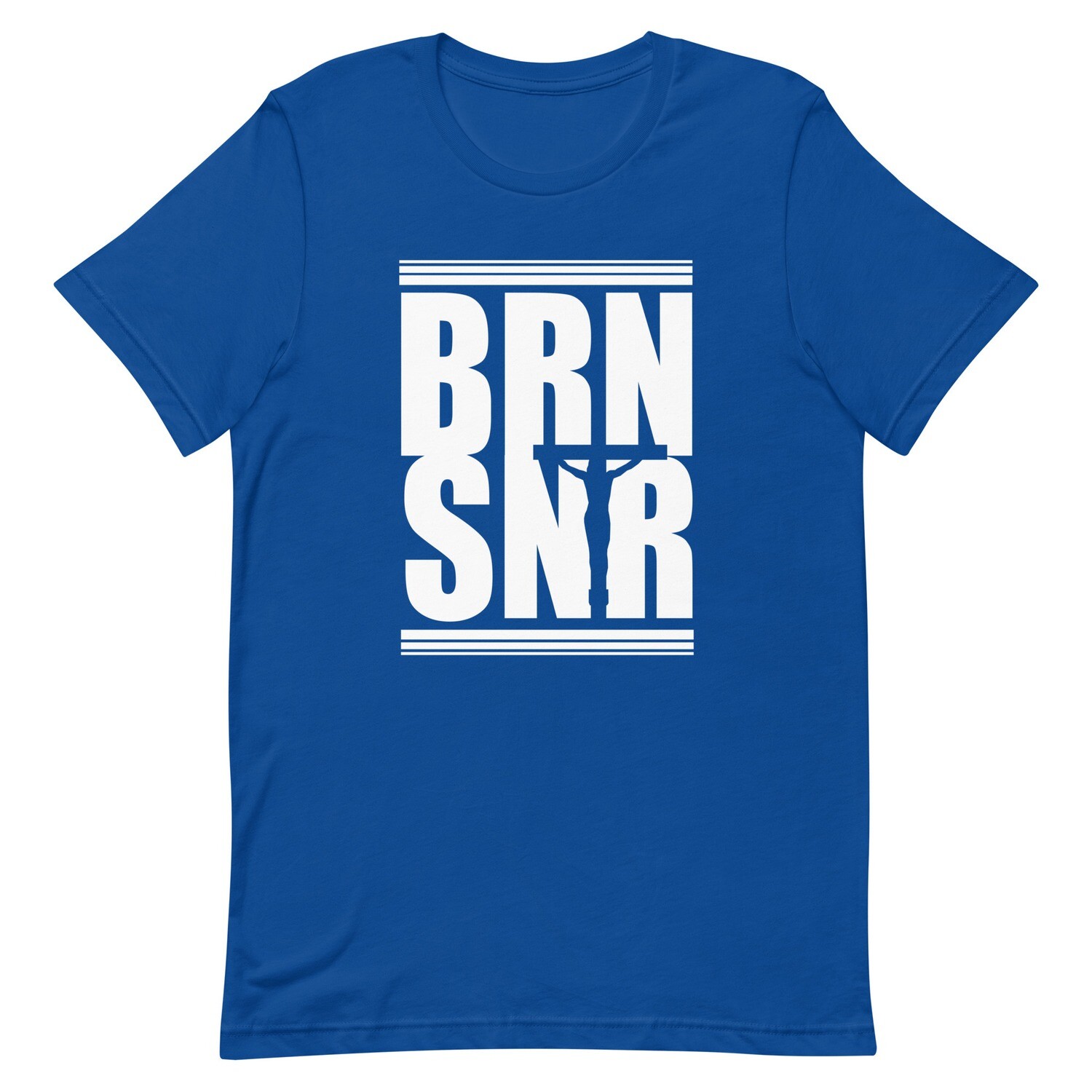 BRN SNR Wht Logo T-Shirt