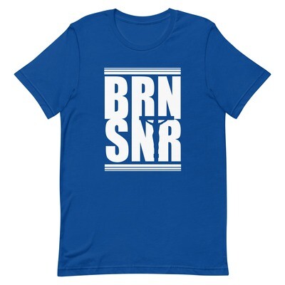 BRN SNR Wht Logo T-Shirt