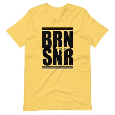 BRN SNR Blk Logo T-Shirt