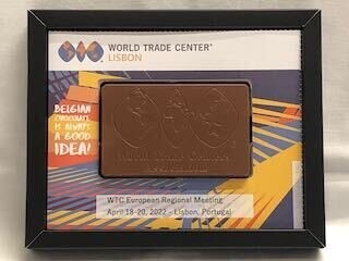 WTCA Chocolate Bar + Gift Packing + Custom Branded (Milk) 48gr