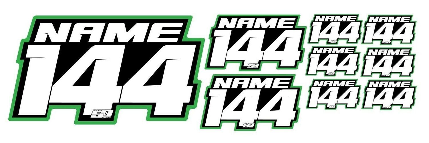 CUSTOM ID DECALS
