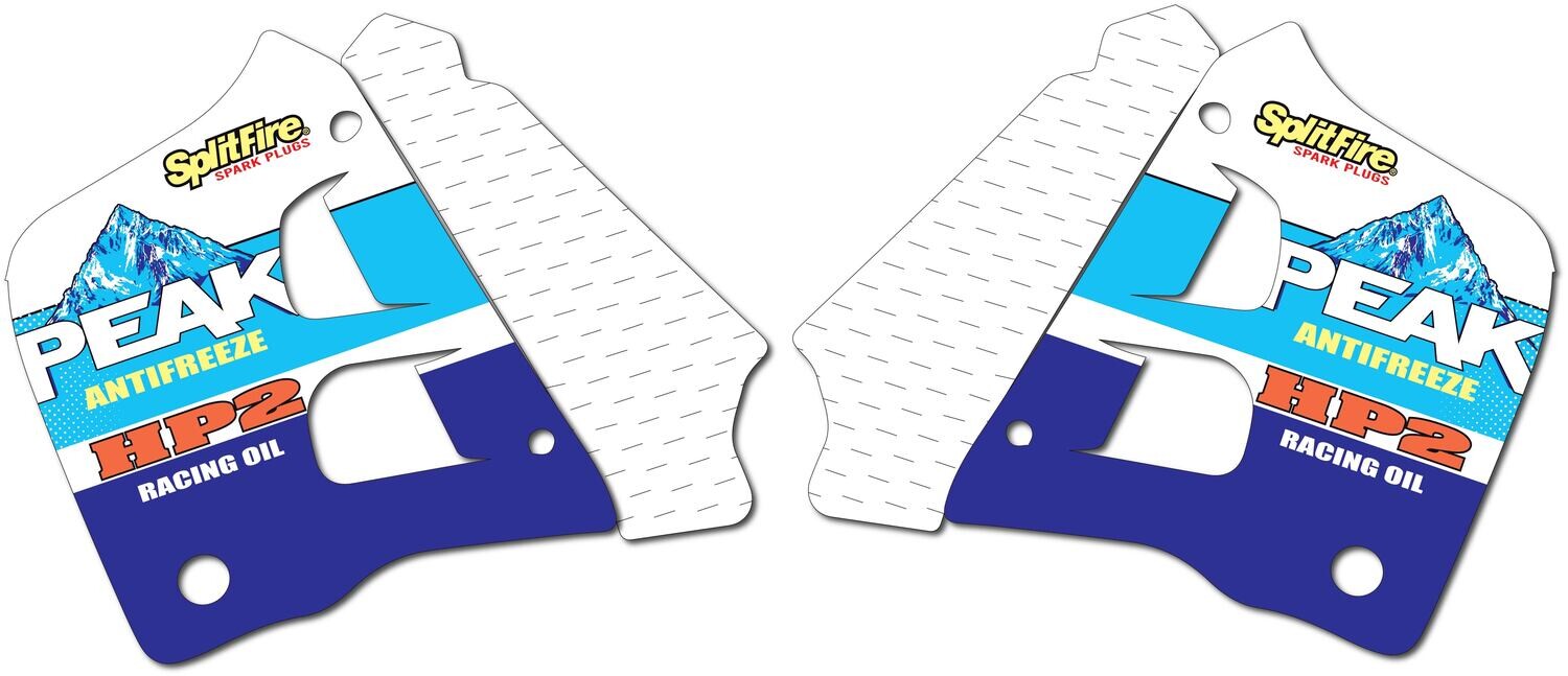 1990 - 1997 Honda Retro Team Peak Shroud Graphics