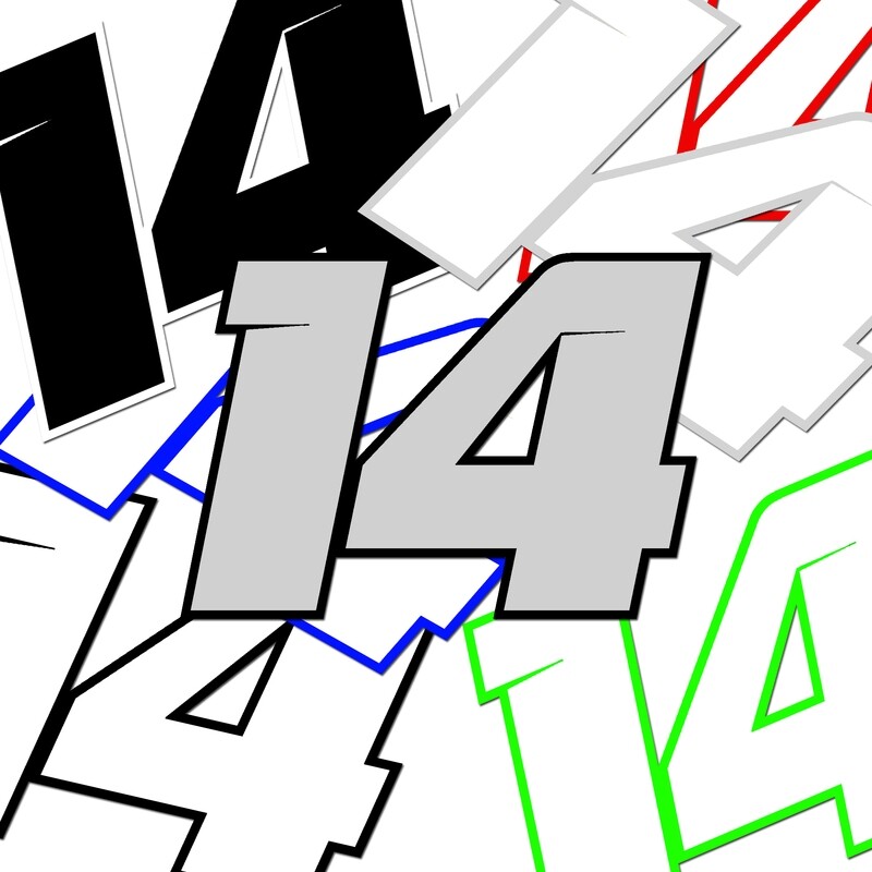 CONTOUR CUT NUMBERS
