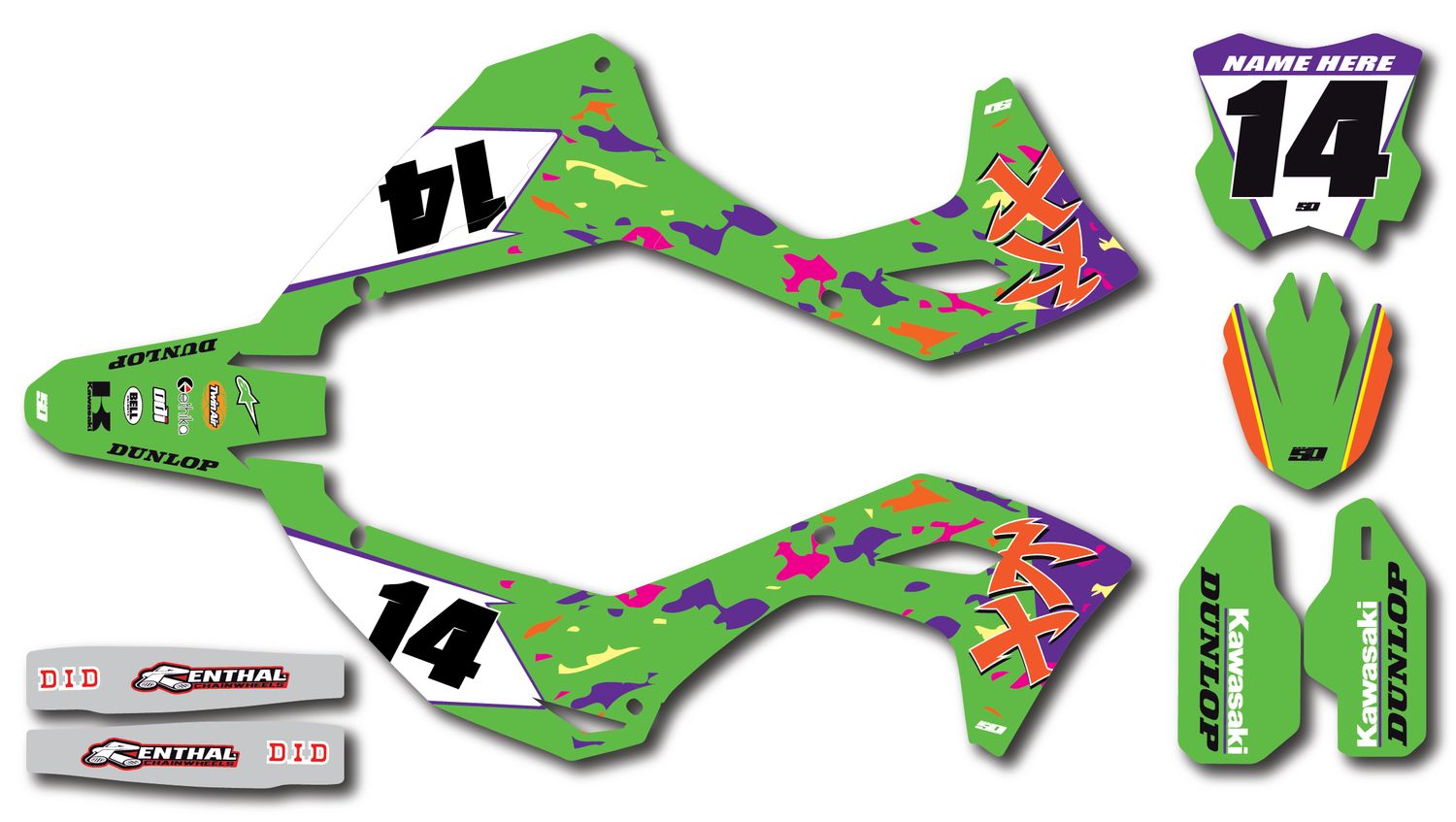 Kawasaki PAINT SPLATTER SERIES