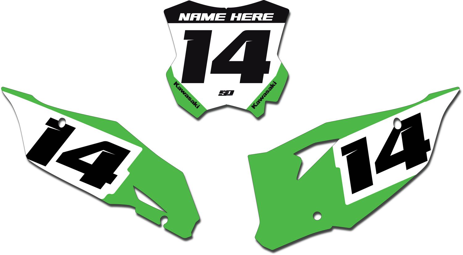 2003-2008 KX125 250 POLISPORT RESTYLE