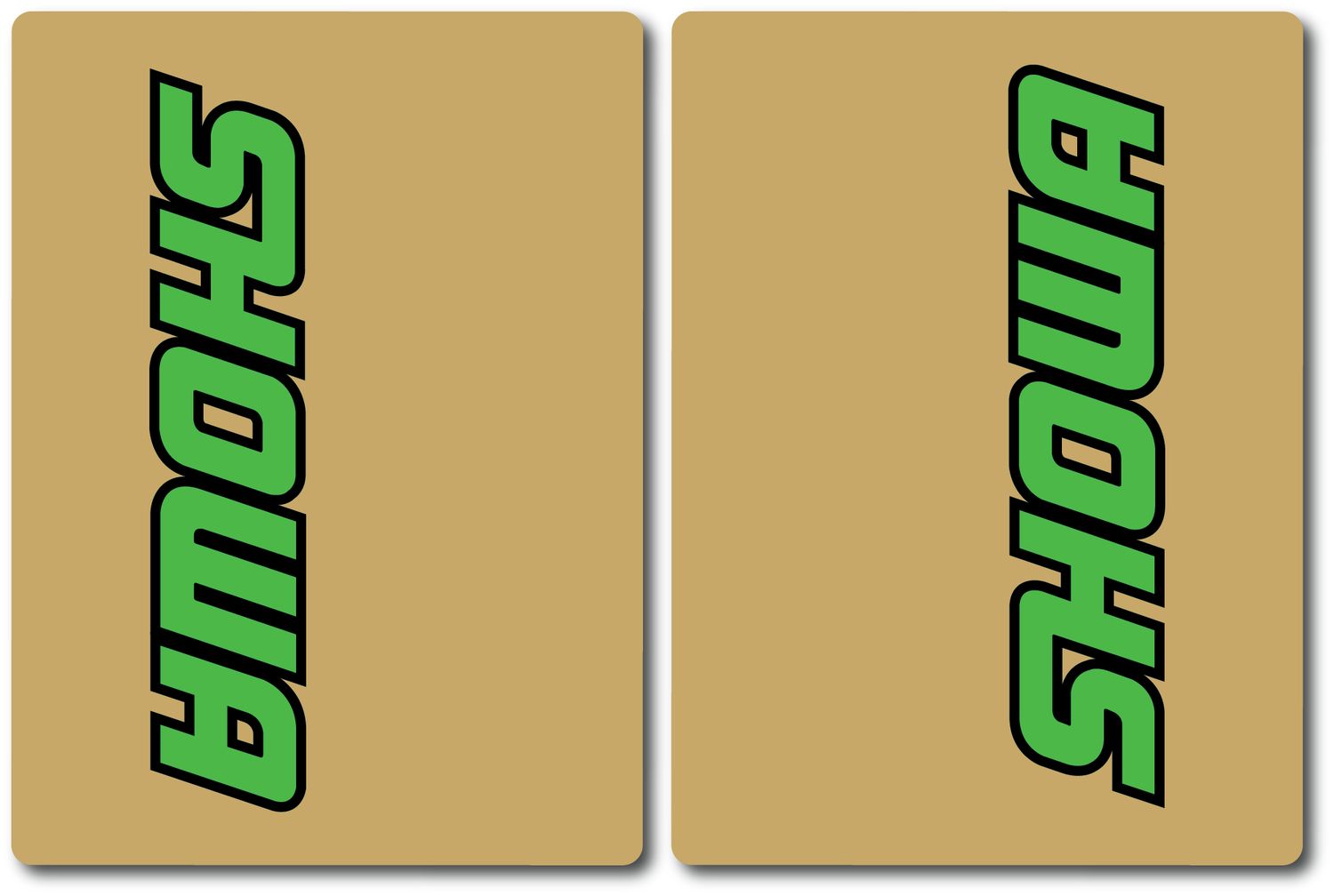 SHOWA FORK DECALS