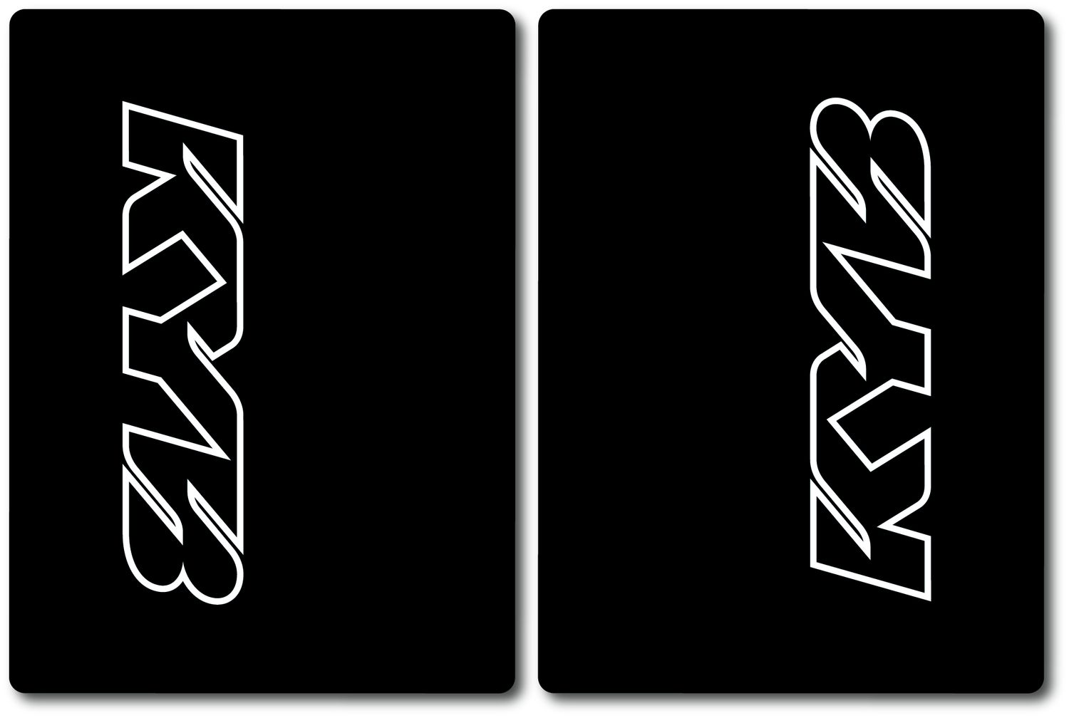 KYB FORK DECALS