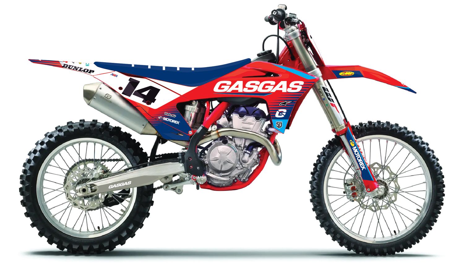 GasGas ON-POINT BLUE SERIES