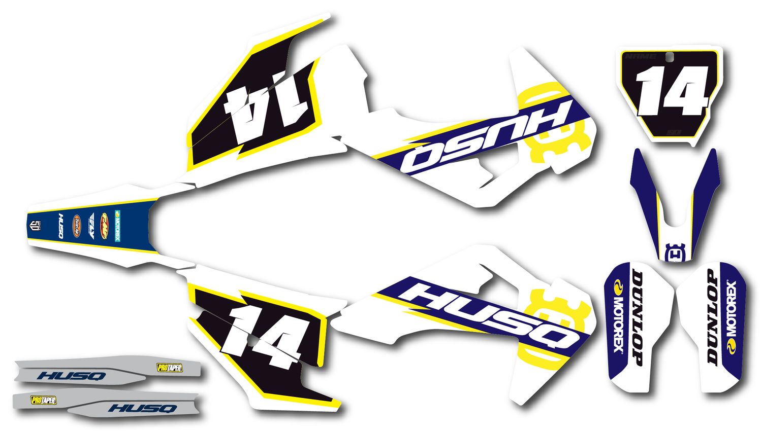 Husqvarna STRIKE SERIES white
