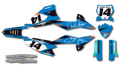 KTM SLASH 2025 SERIES BLUE
