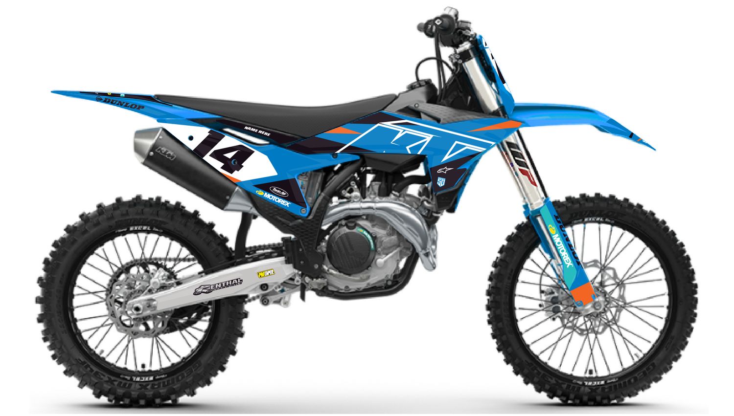 KTM SLASH 2025 SERIES BLUE