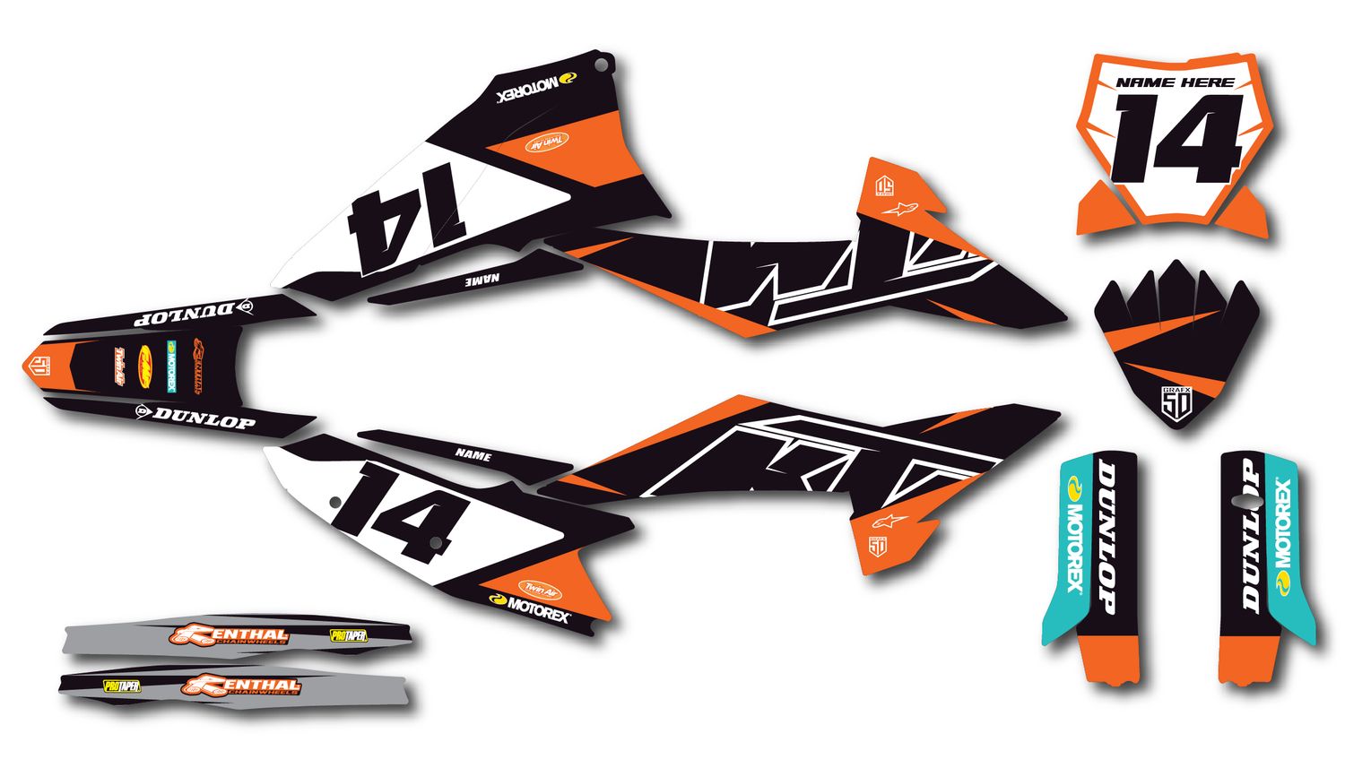 KTM SLASH 2025 SERIES BLACK