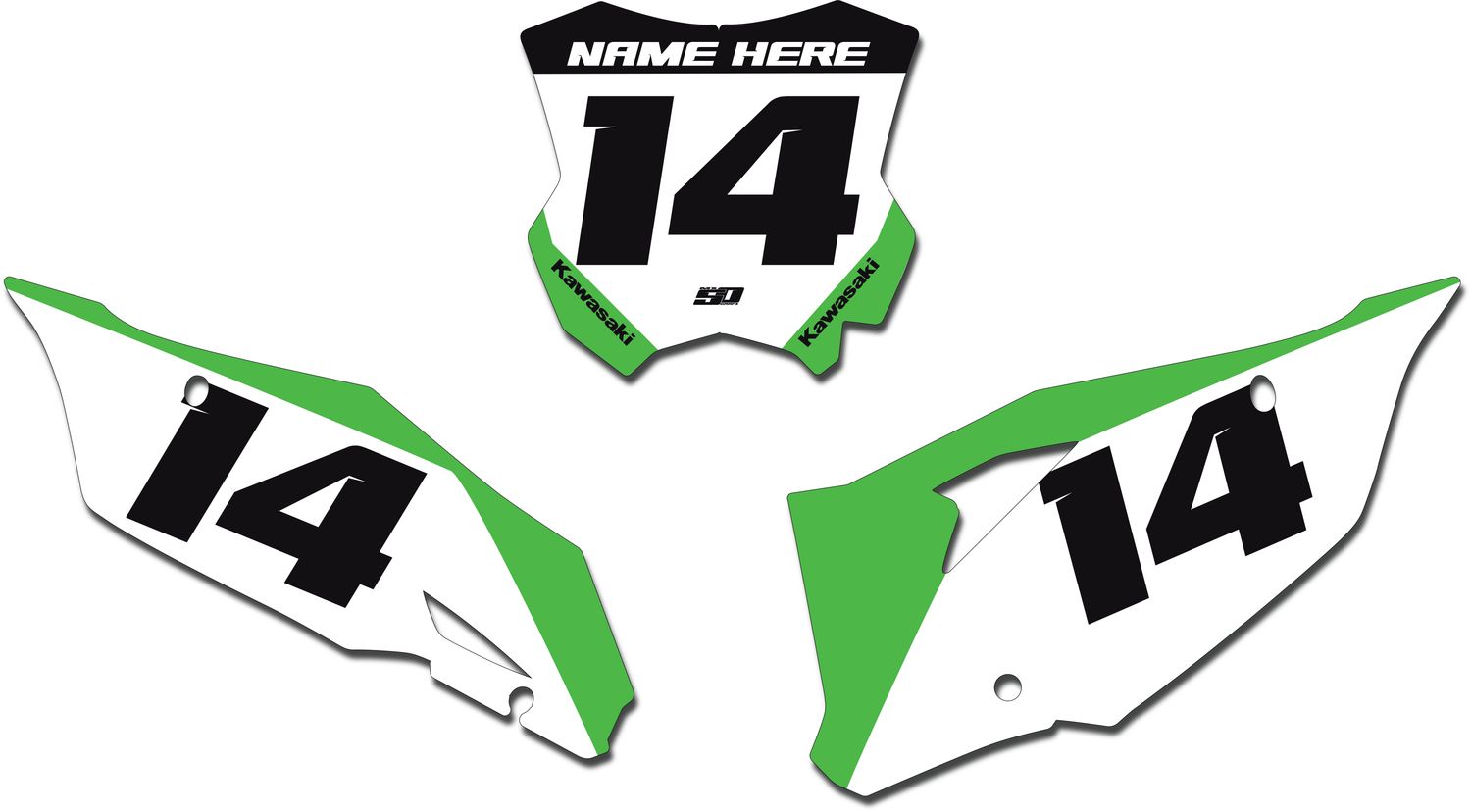 Kawasaki D7A Polisport Restyle Series