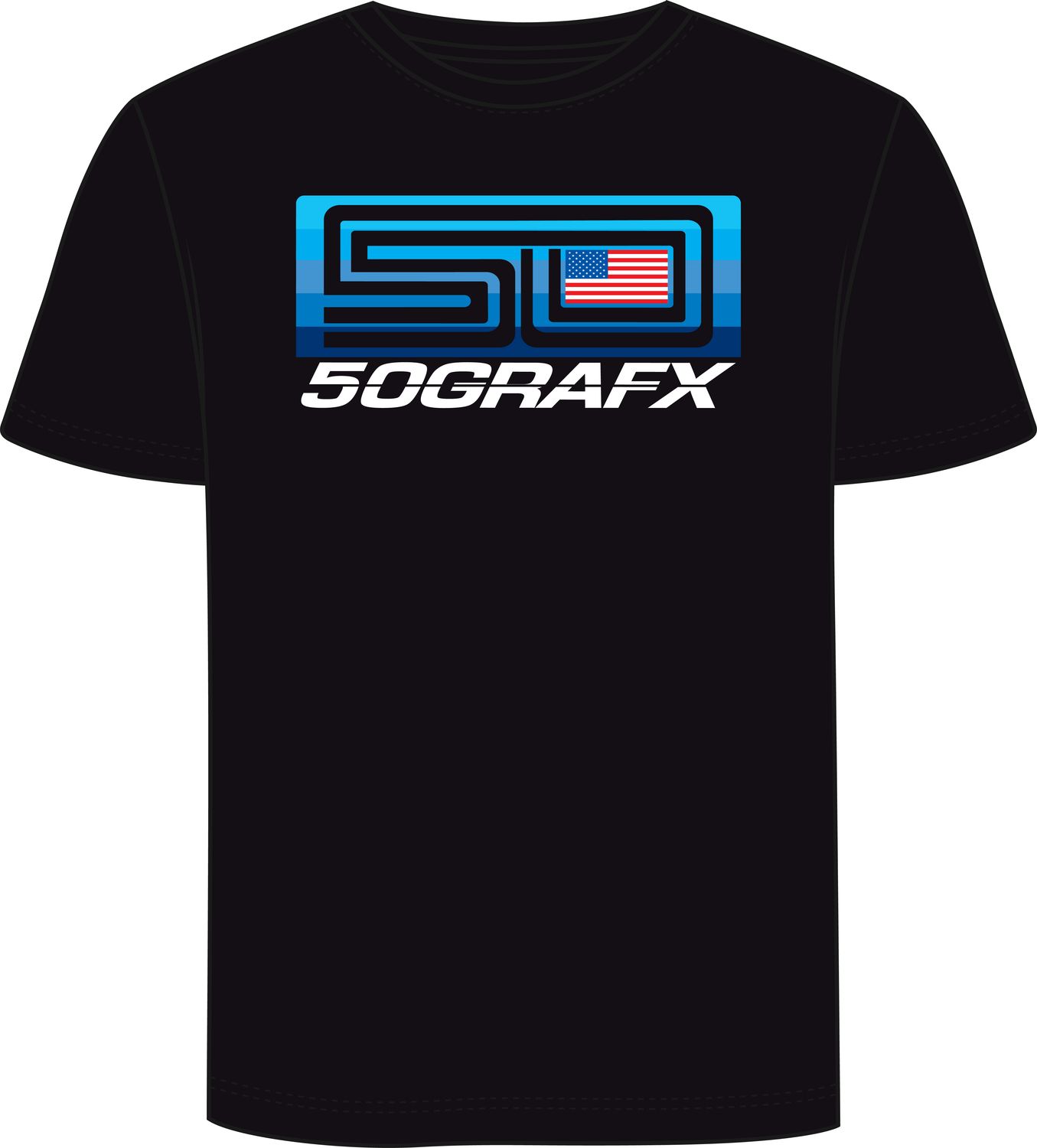 50GRAFX &quot;GRADIENT&quot; TEE