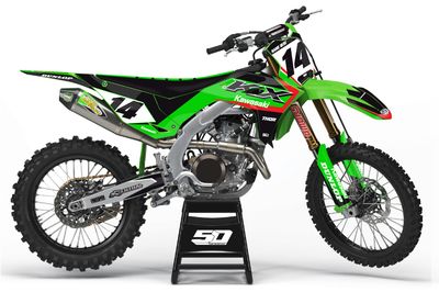 Kawasaki 2024 BLACK/RED Series