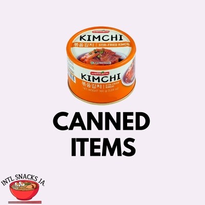 CANNED ITEMS