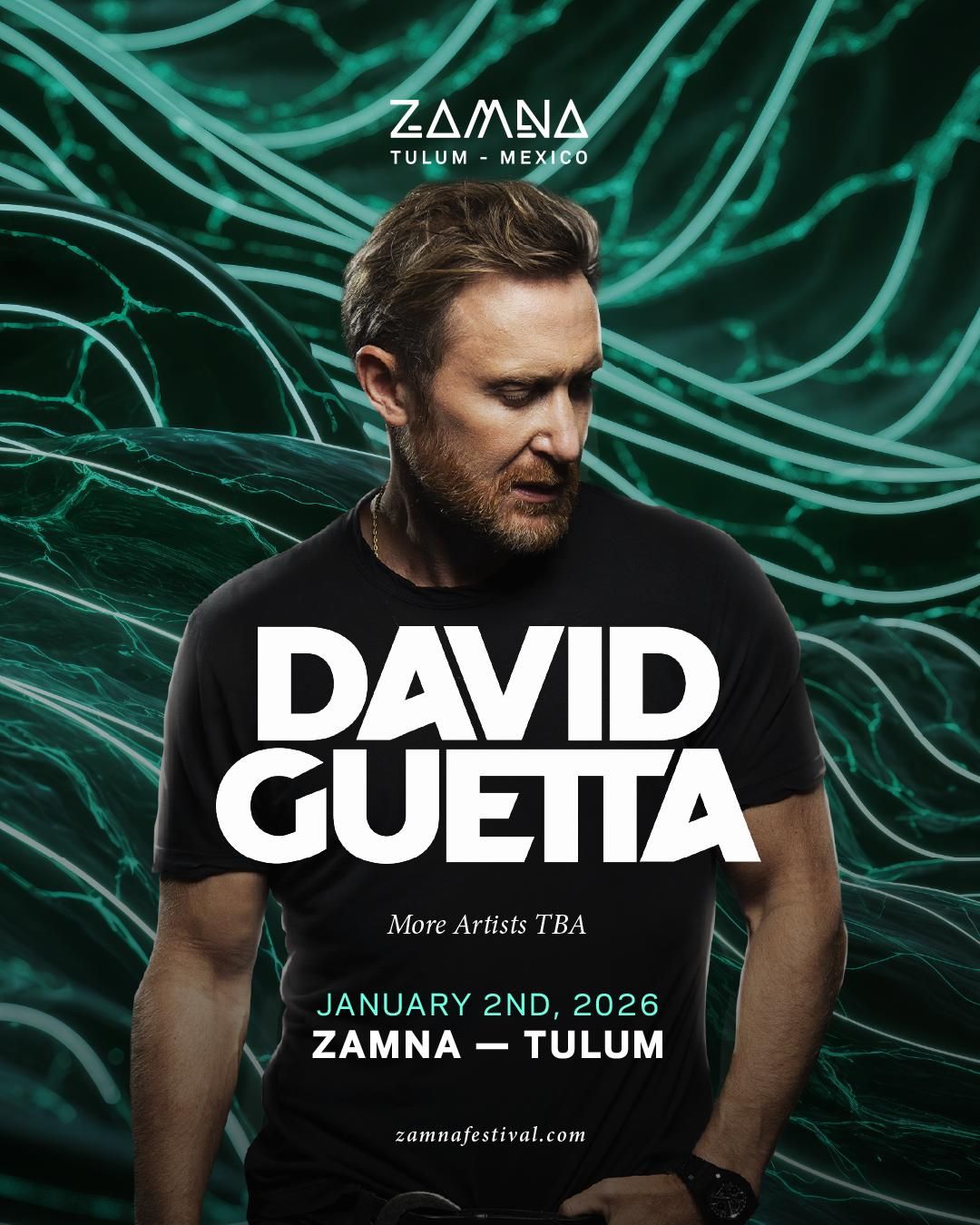 DAVID GUETTA-January 02-VIP-Zamna Tulum 2026