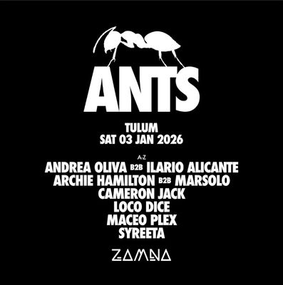 ANTS-January 03-VIP-Zamna Tulum 2026