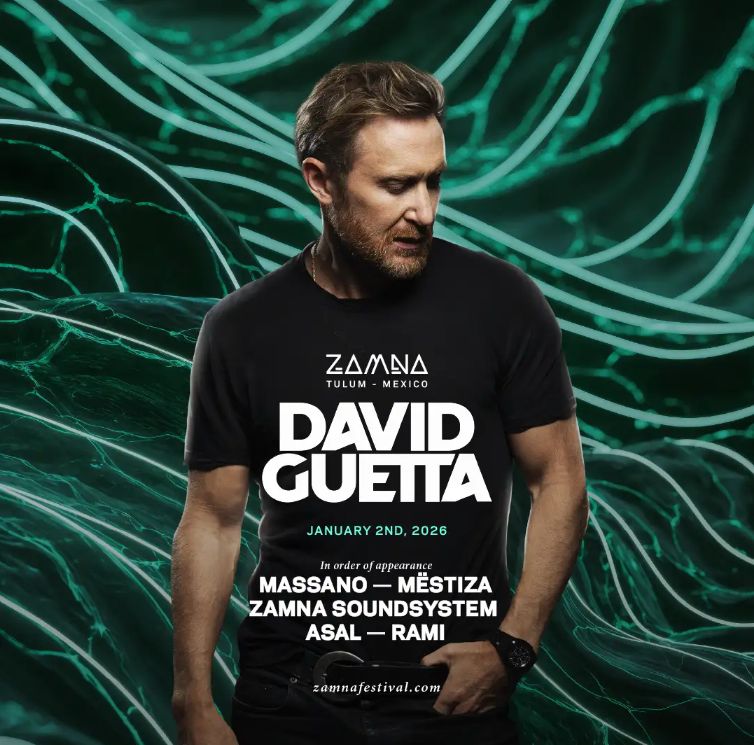 DAVID GUETTA-January 02-General-Zamna Tulum 2026