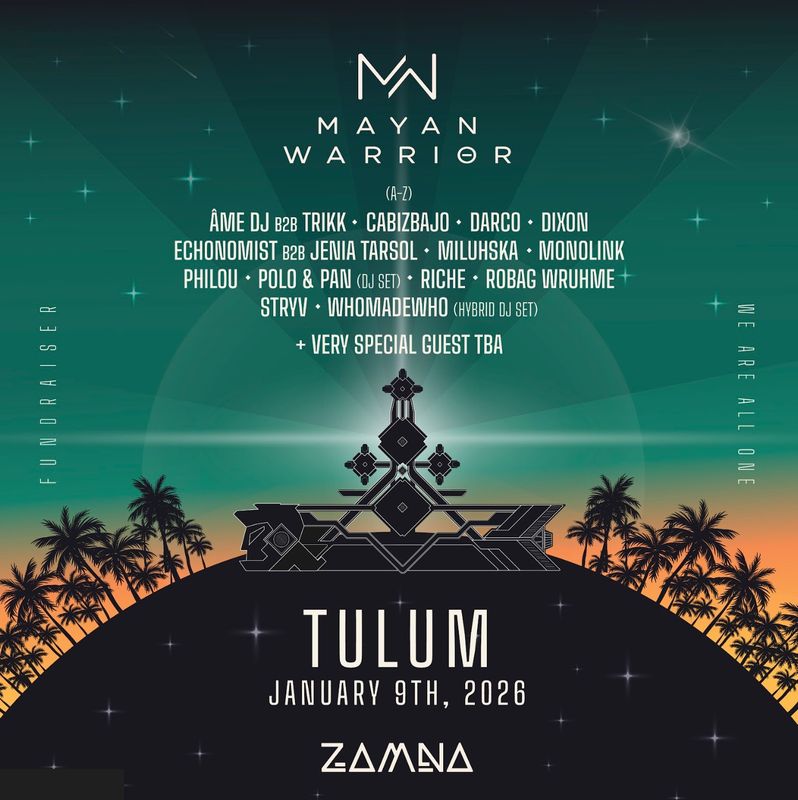 MAYAN WARRIOR- General Multipass Zamna Tulum 2026