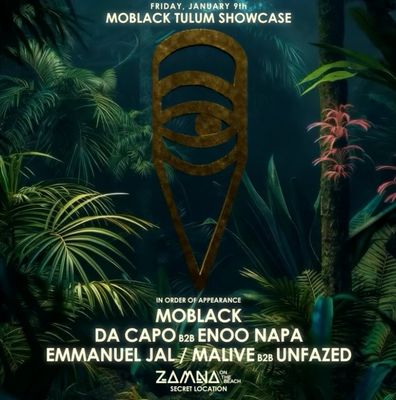 MOBLACK-January 09-General-Zamna on the Beach Tulum 2026