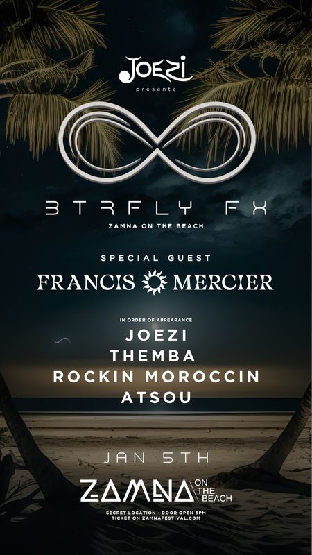 Mercier, Themba &amp; Joezi-January 05-General-Zamna on the Beach Tulum 2026