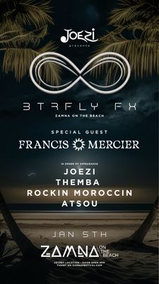 Mercier, Themba &amp; Joezi-January 05-General-Zamna on the Beach Tulum 2026