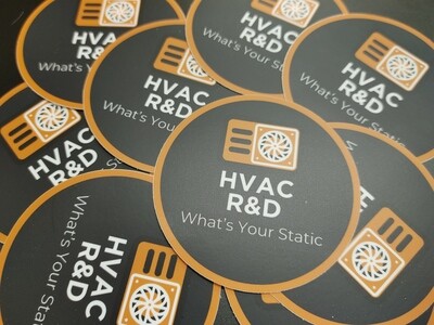 HVAC R&D 3in Sticker