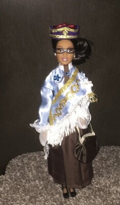 Full regalia doll
