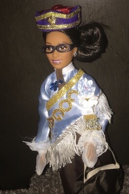 Full regalia doll