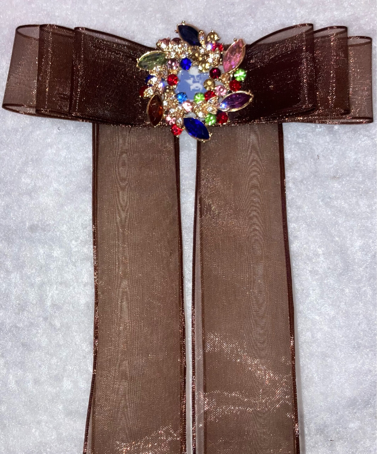 Sheer Brown Tie