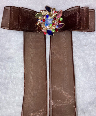 Sheer Brown Tie