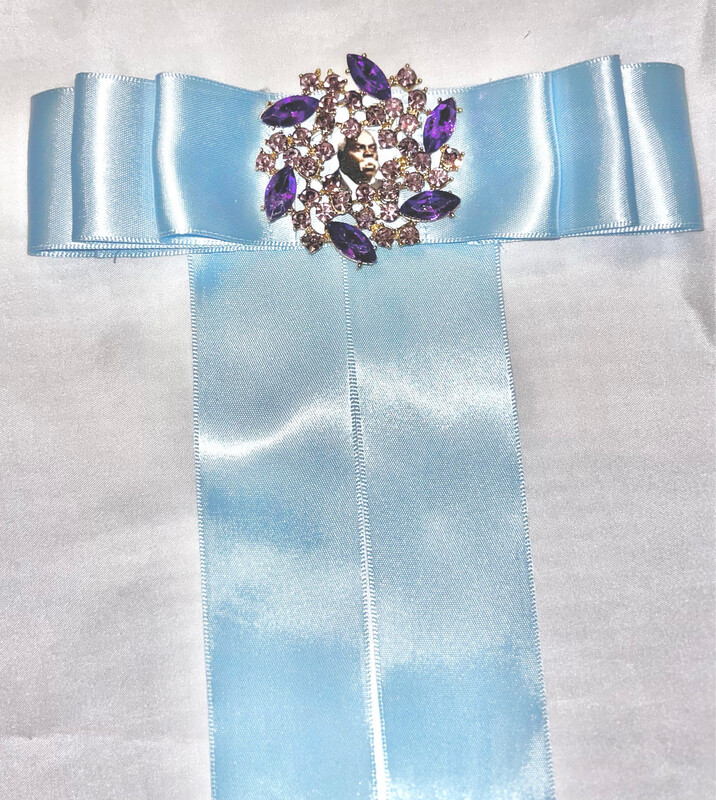 Satin Light Blue Tie