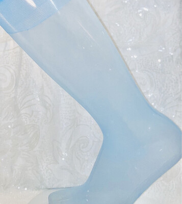Blue Knee Highs