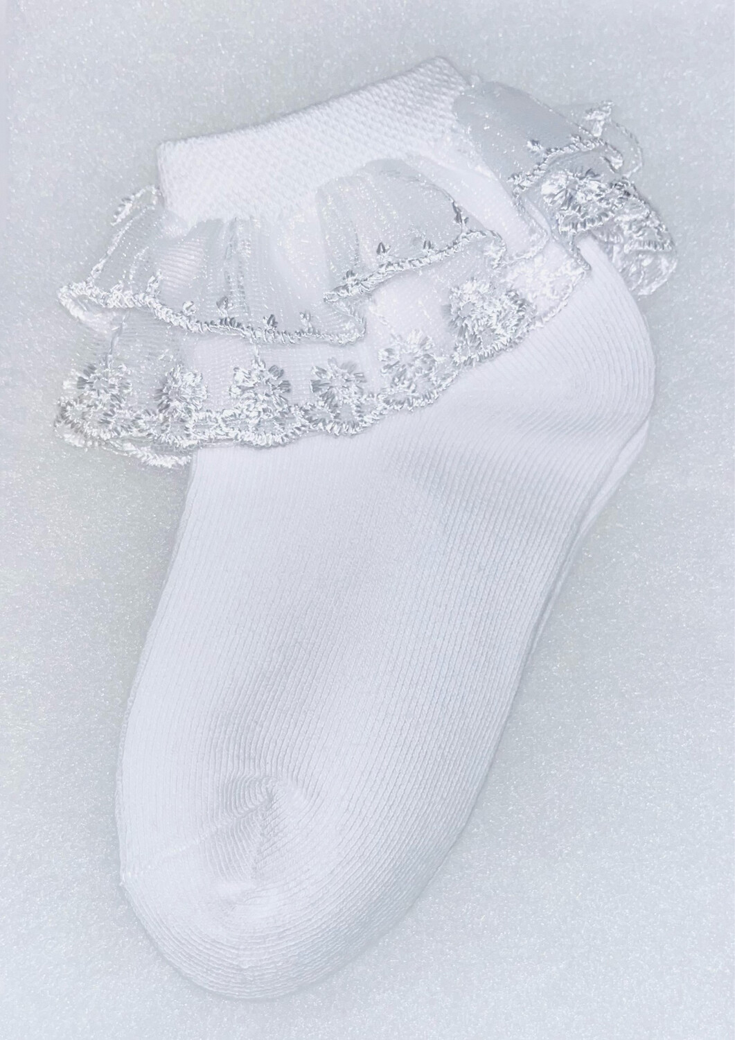 Girls White Socks