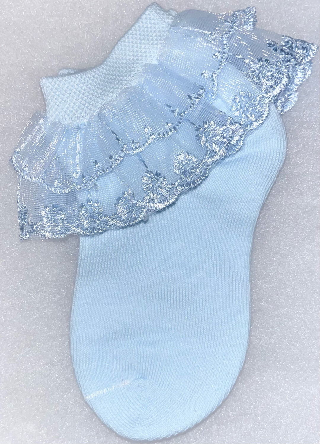 Girls Blue Socks