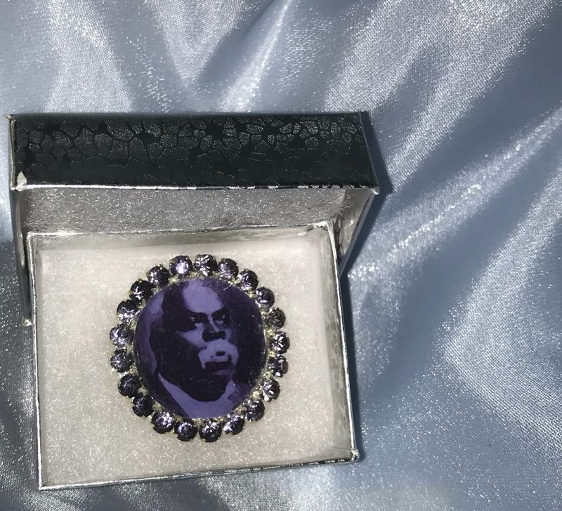 Purple Prophet Pin Silver Base