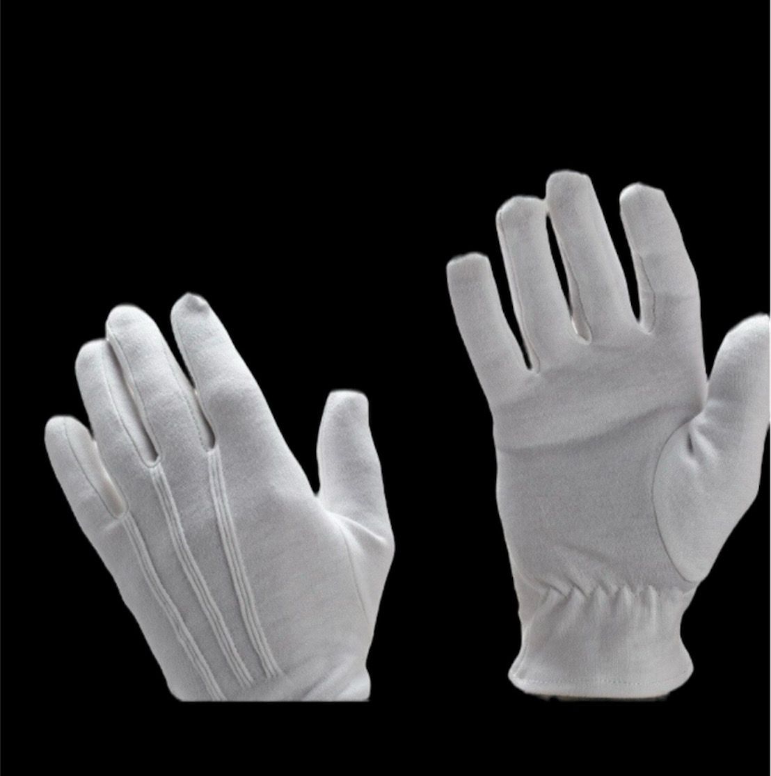 Men’s White Gloves