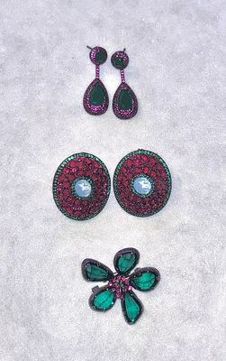 Turquoise/Pink Prophet Pin Set
