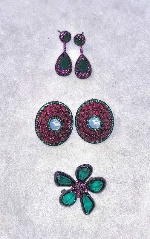 Turquoise/Pink Prophet Pin Set