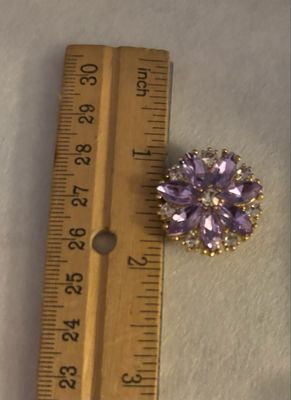 Lavender Button Covers 