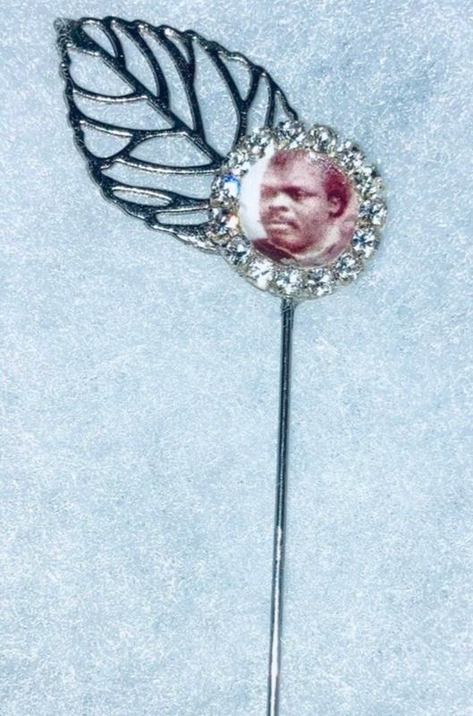 Silver Leaf Lapel Prophet Pin