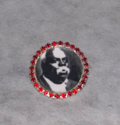 Red Diamond Silver Base Prophet Pin