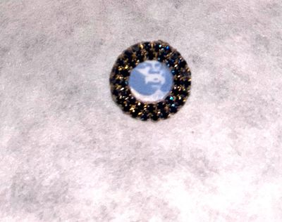 Small Blue Diamond Prophet Pin