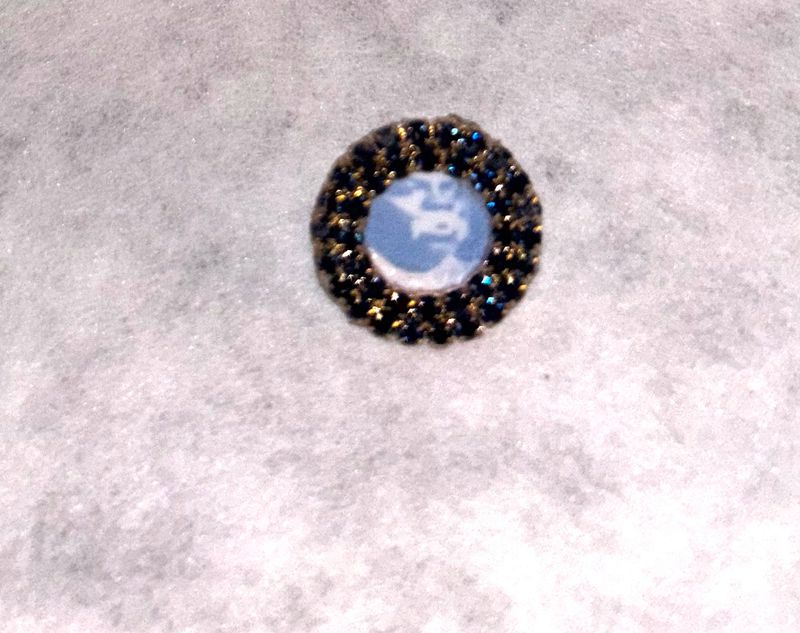 Small Blue Diamond Prophet Pin