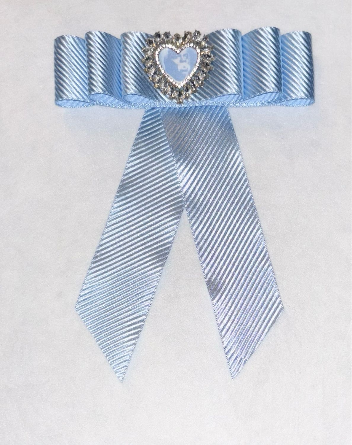 Deep Blue Tie W/ Decorative Lines