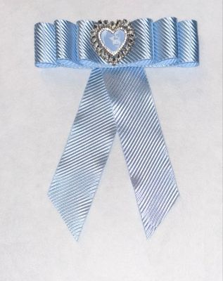 Deep Blue Tie W/ Decorative Lines