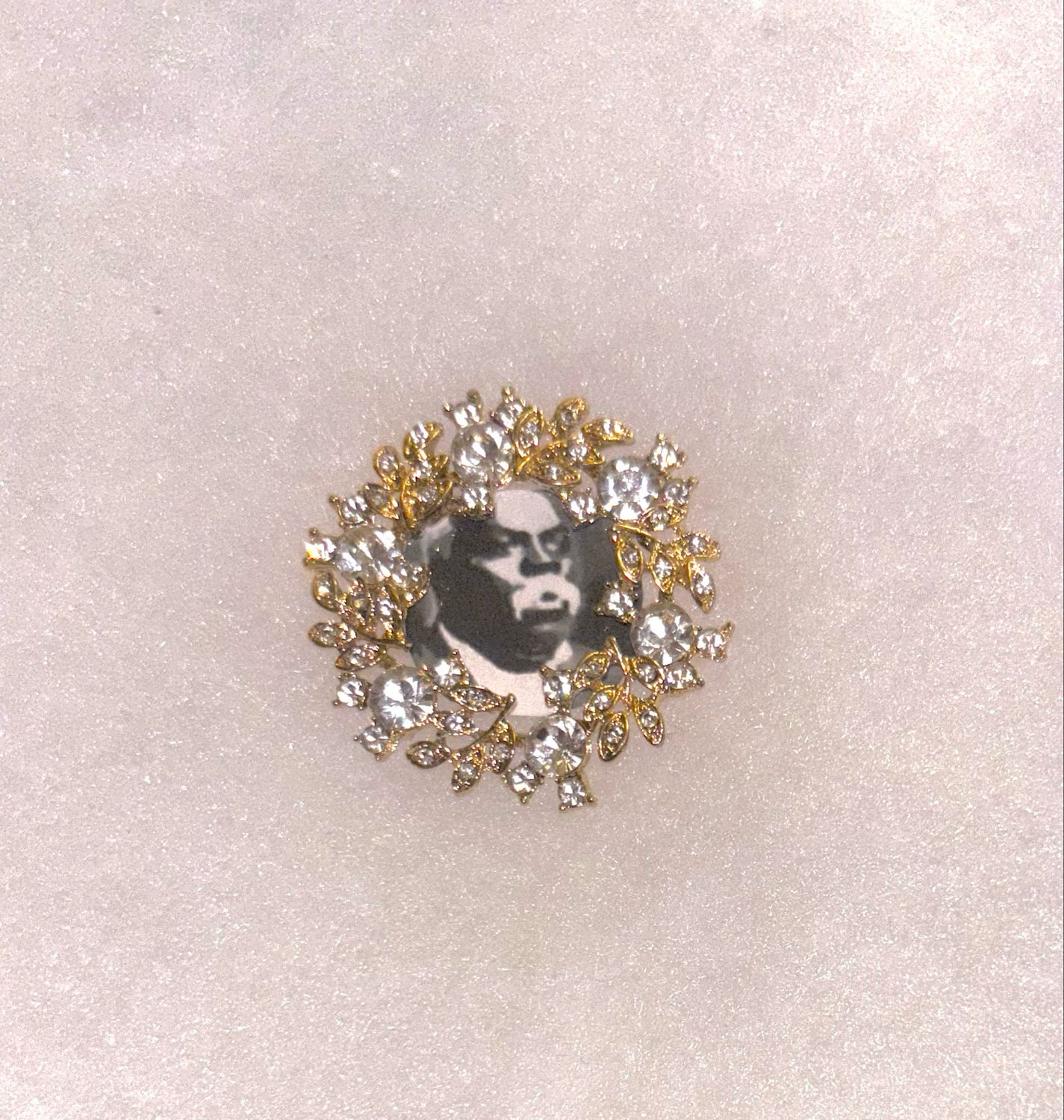  Clear Diamond Prophet Pin